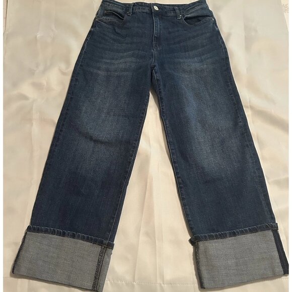 KUT From The Cloth Jeans Women’s Sized 8 Cuffed - Picture 1 of 10